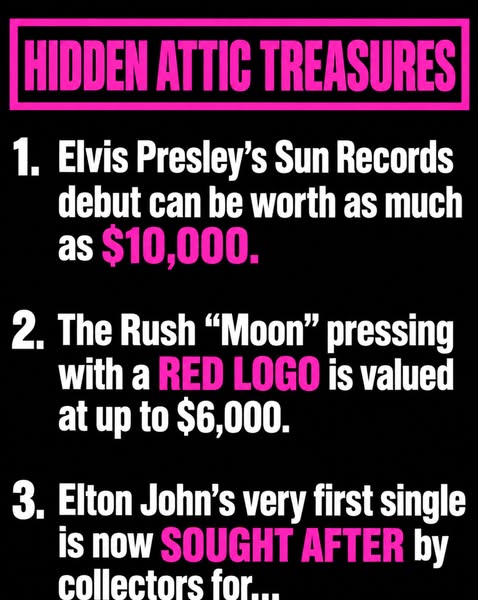 Most Valuable Vinyl Records Hiding In Your Attic