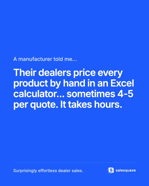 See every dealer quote before the order lands