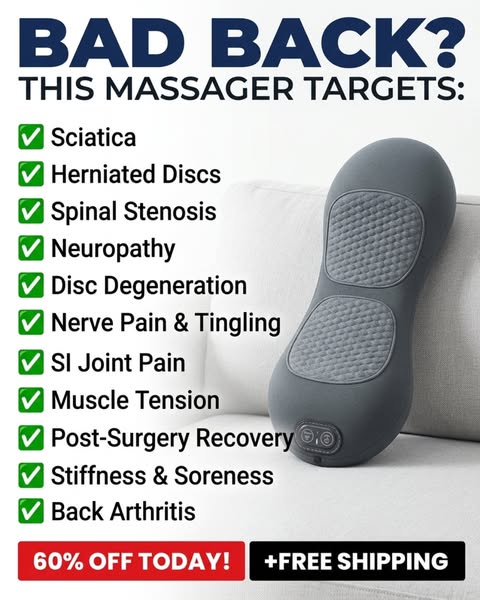 This Back Massager Is Flying Off The Shelves!