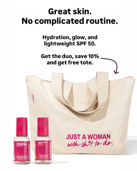 Get the tote with the summer skincare essentials