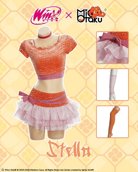 Winx Club Costume - Anime Cosplay and Fantasy Outfits