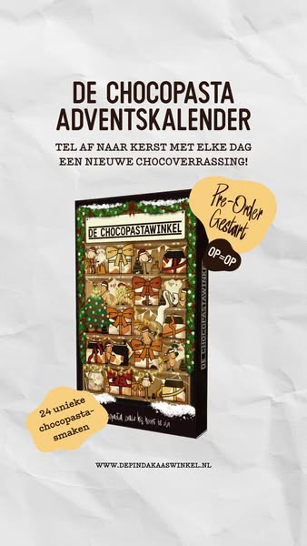 Chocopasta Adventskalender 2026