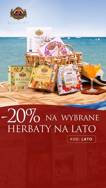 Herbaty na lato -20% z kodem LATO