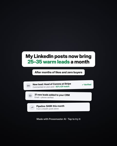 Maximise LinkedIn Visibility Automatically.