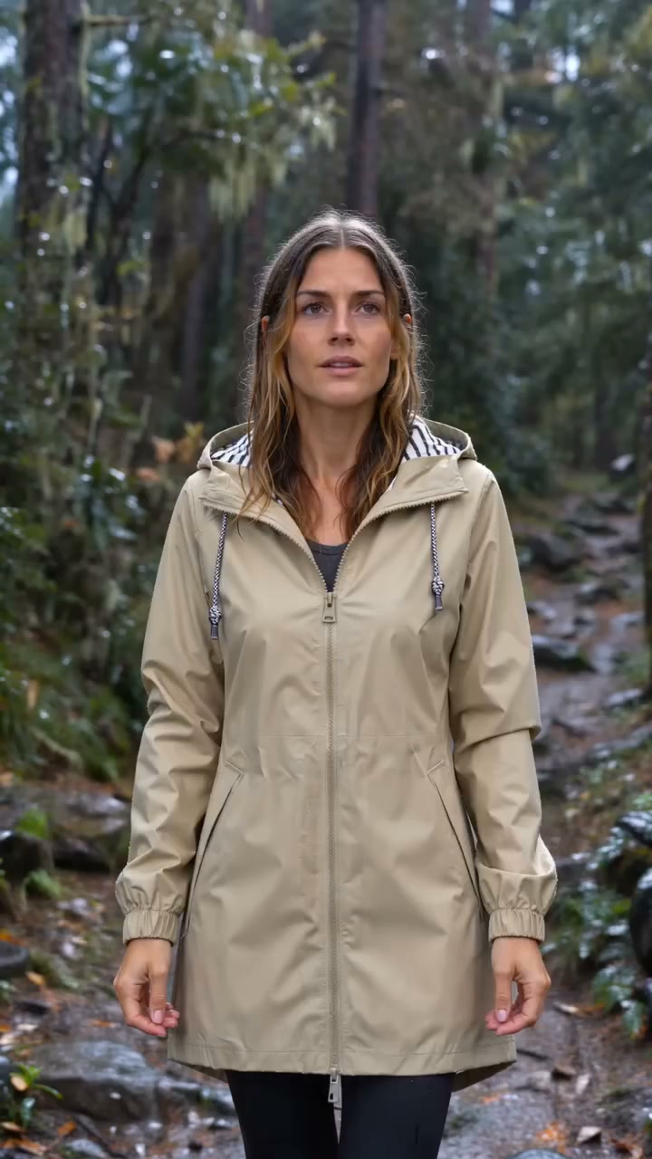 LAST DAY SALE £19.99!!Women's Outdoor Waterproof Hooded Jacket