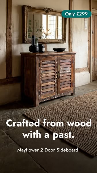 Already rustic. Better with time.
