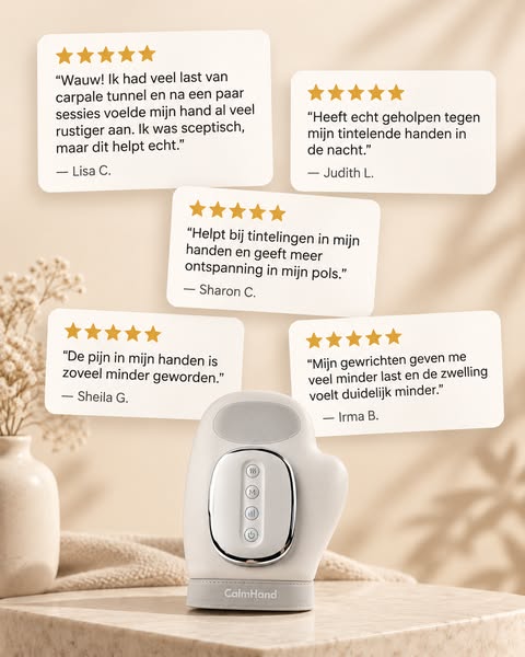 Last van tintelende handen of pijnlijke gewrichten?