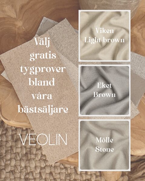 Gratis tygprover & fri frakt