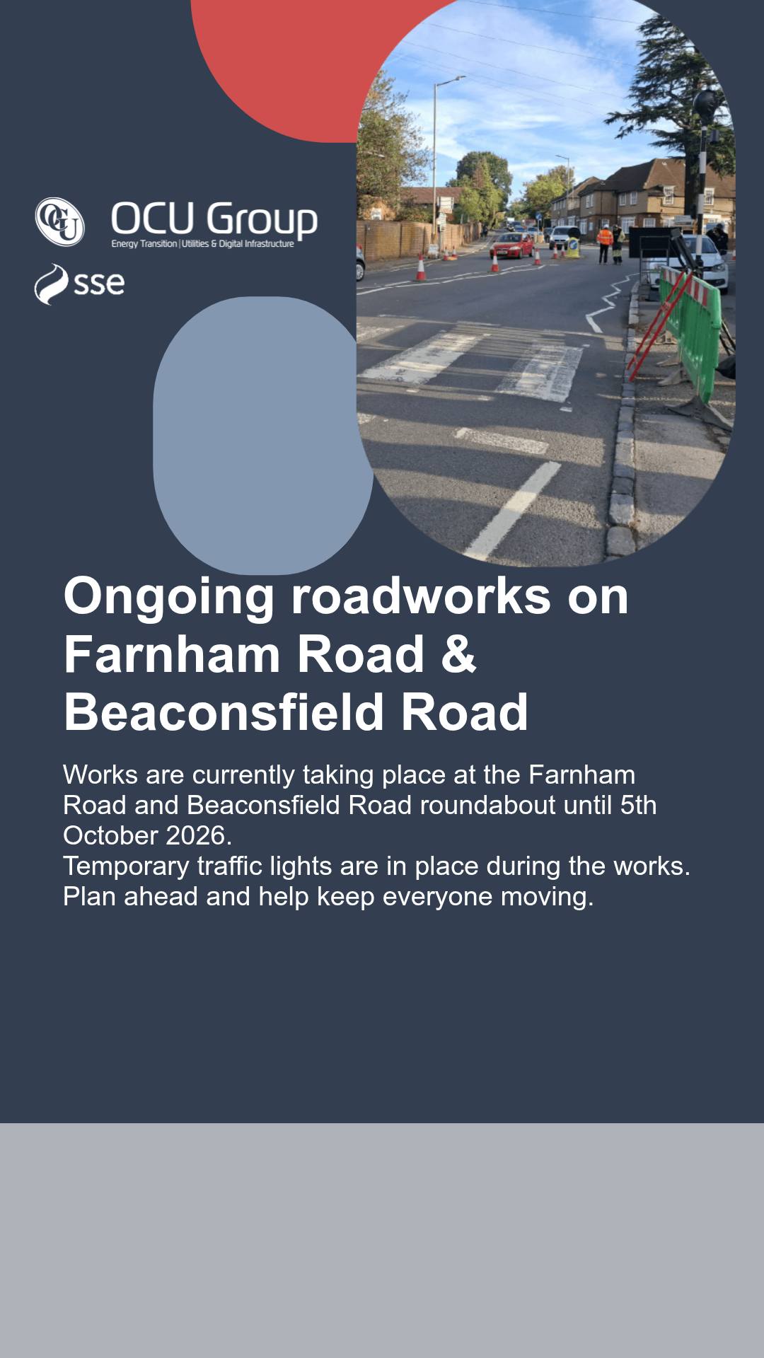 Upcoming roadworks