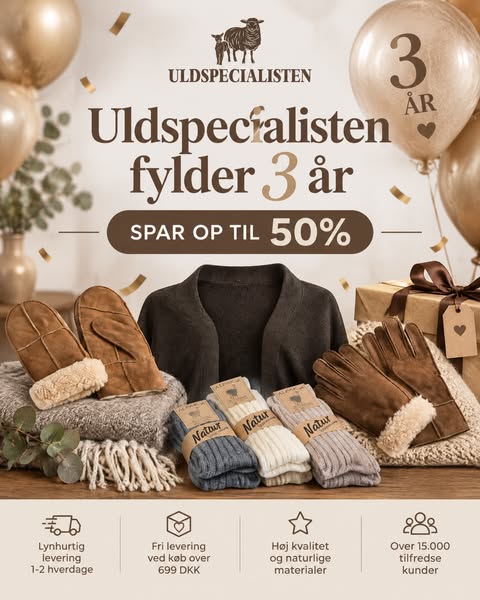 Op til -50% på hele shoppen