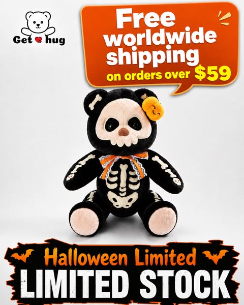 Glow Skeleton Bear — Limited