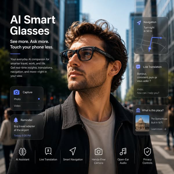 Smart Glasses. Smarter Everyday Life.