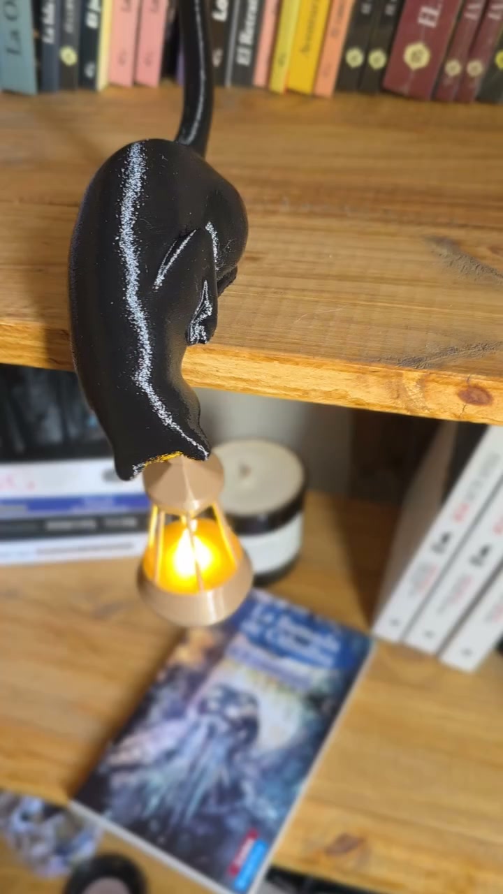 Playful Cat Light Decoration