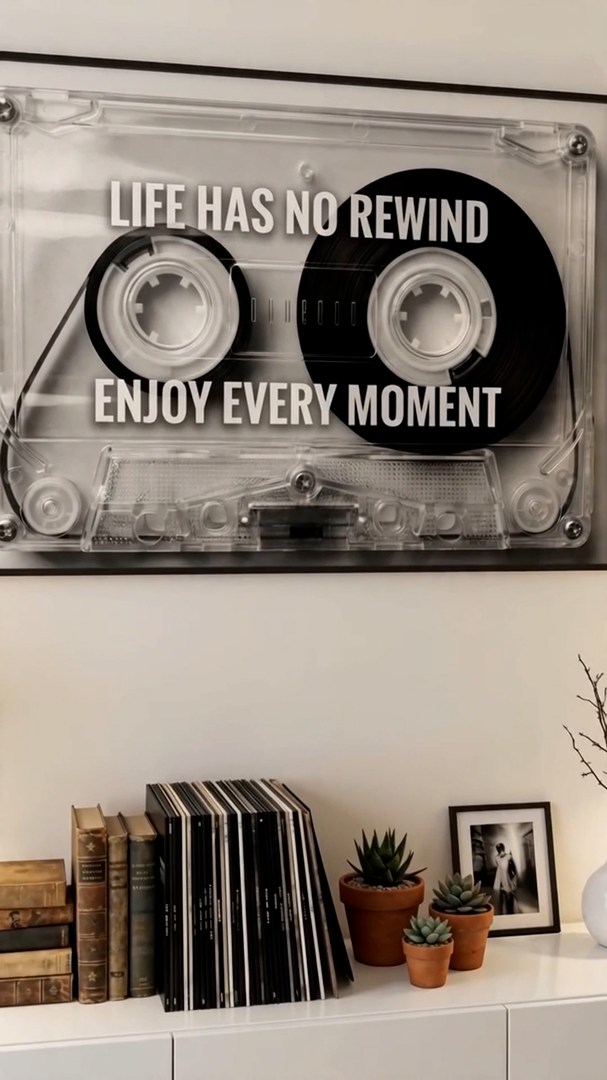 Life Has No Rewind | Canvas Inspire