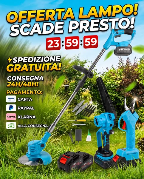 Kit Potatura 3 in 1 48V a 89,99 €
