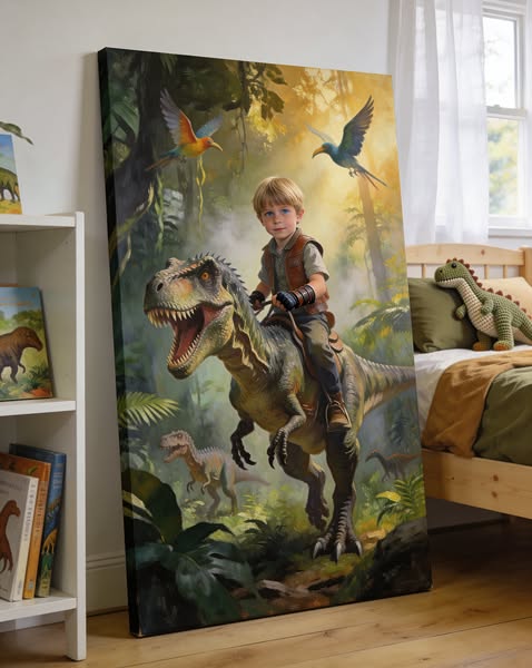 His Dino Adventure Awaits