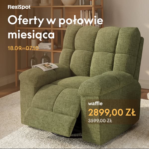 Sprawdź promocje FlexiSpot i znajdź coś dla siebie!