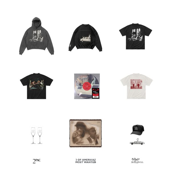 Limited Edition 2Pac & Snoop Dogg Merch Drop