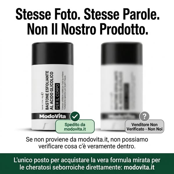 Finalmente tieni il passo con le tue cheratosi