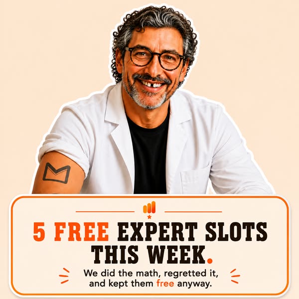 Only 5 Expert Sessions Available