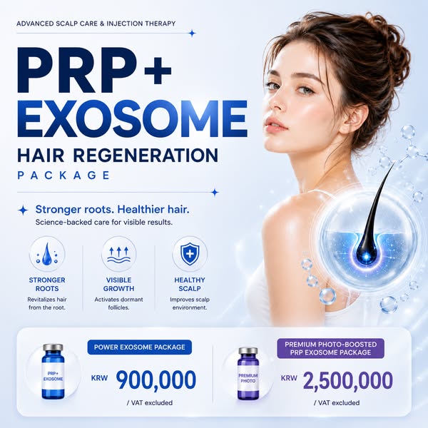 Advanced Scalp Care: PRP + Exosomes