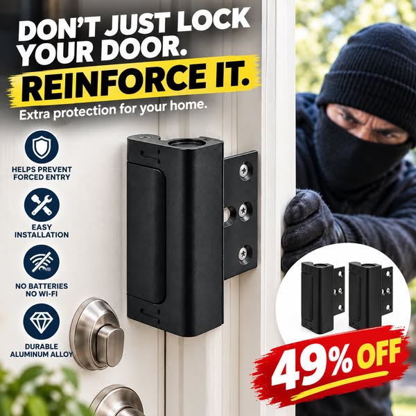 Reinforce Your Door & Feel More Secure