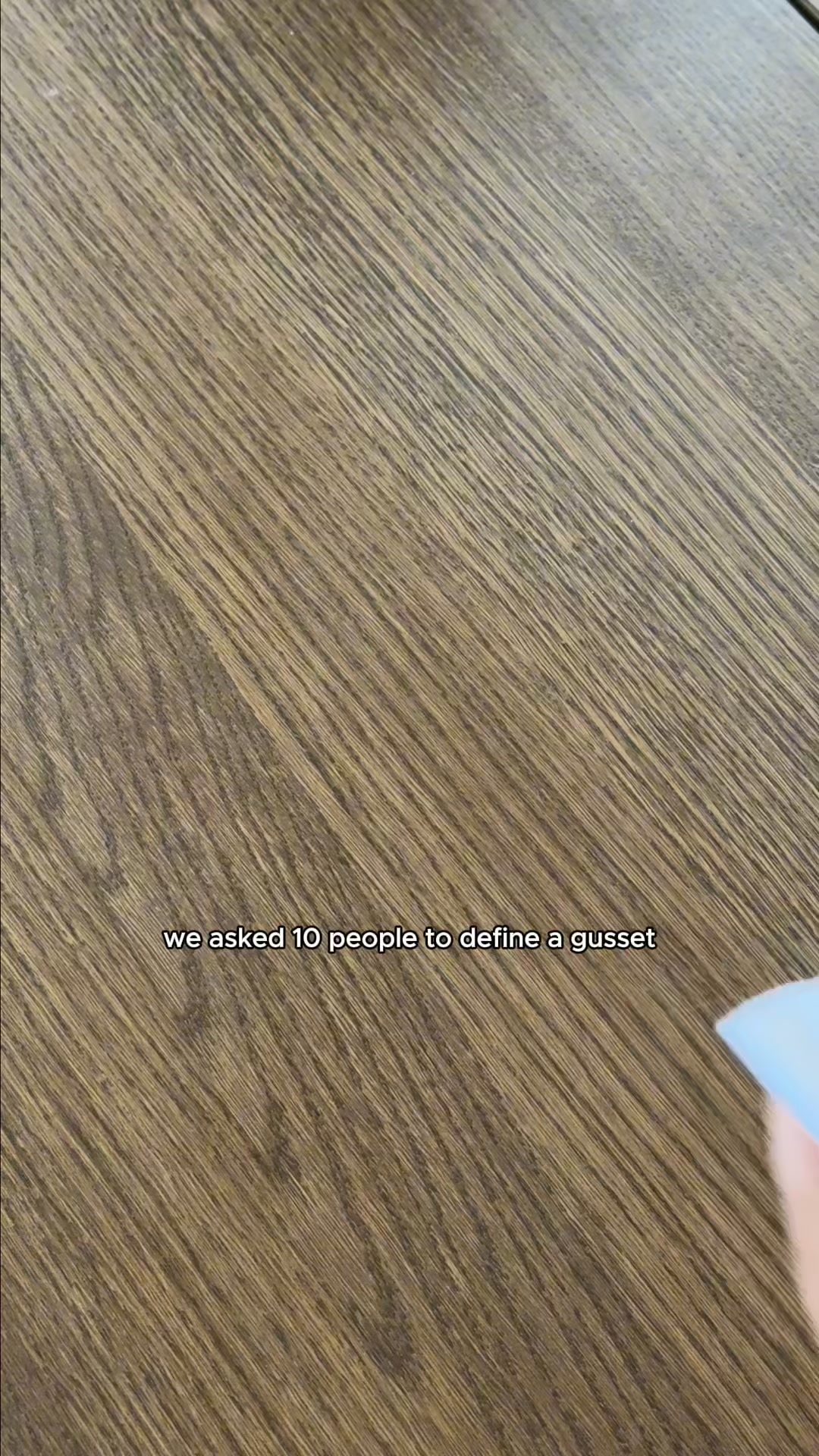 Your gusset is too short!