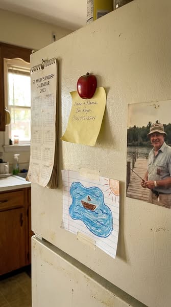The realtor's number was on my fridge for four months.