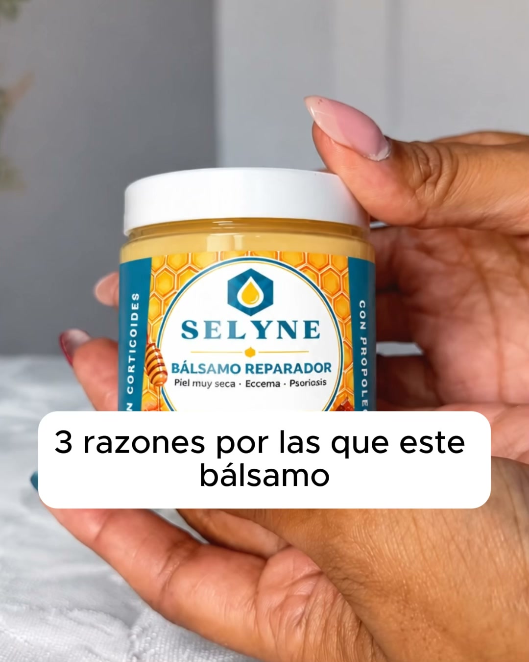 El bálsamo natural que frena el picor de raíz.