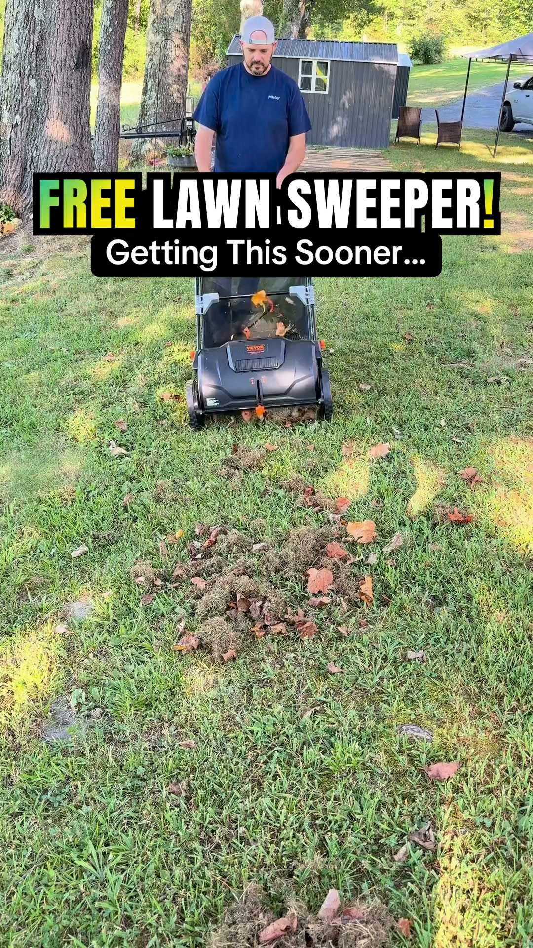 FREE LAWN SWEEPER