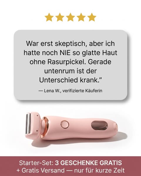 + 2 GRATIS Geschenke - Nur für kurze Zeit!