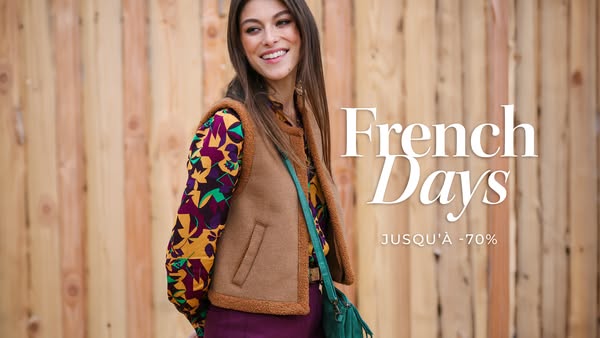 French Days : jusqu'à -70%
