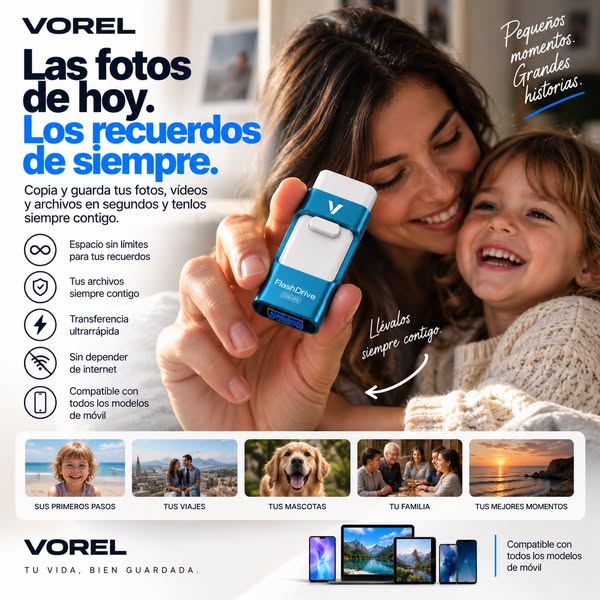 Compatible con todos los móviles