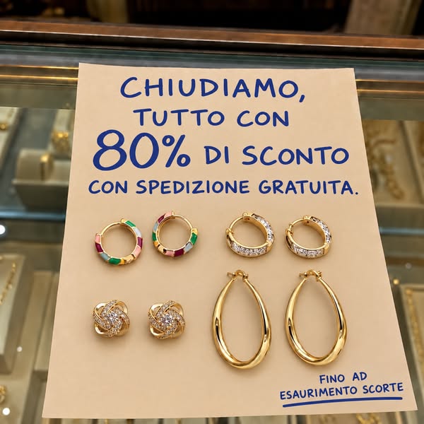 La liquidazione della collezione è già iniziata. Tornano i nostri prodotti più venduti!