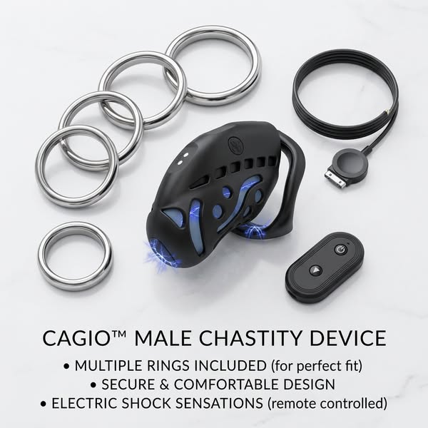 Cagio™ Intelligent Remote Control Chastity Cage