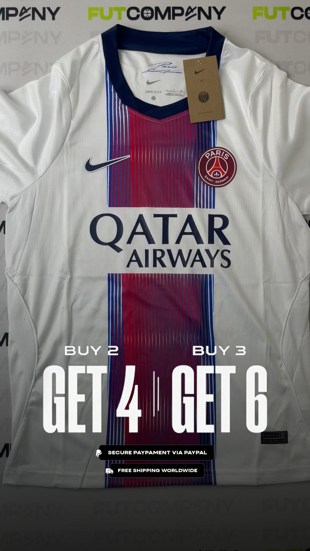 Buy 2, get 4 • Buy 3, get 6