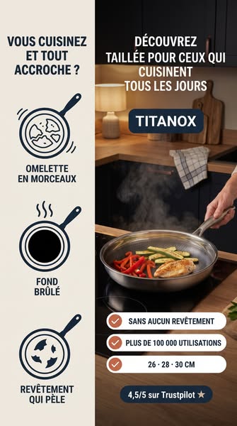 Zéro revêtement. Et rien n'accroche.