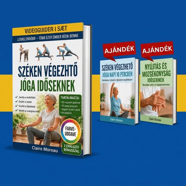 Székjóga Kezdőknek – 3 Könyv 1-ben