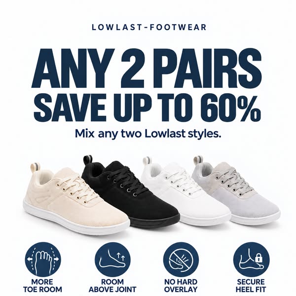 Any 2 Pairs. Save Up to 60%.