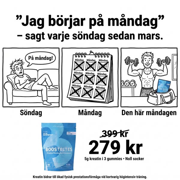 Kreatin i godissmak!