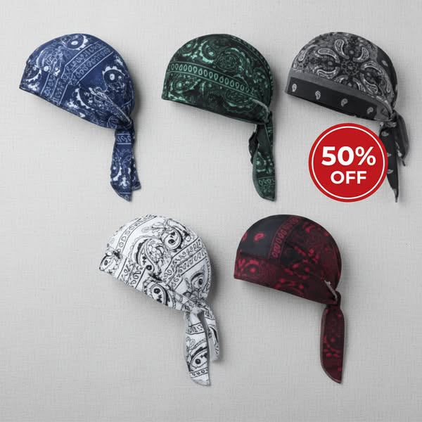 Elastic Cycling Sports Cap