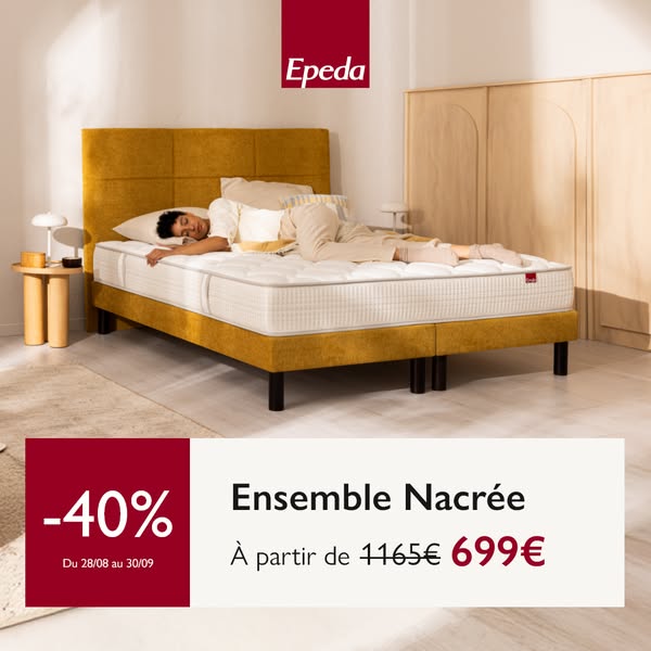 40% sur votre ensemble