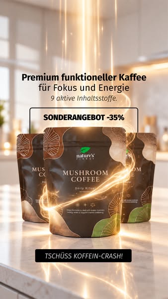 Kaffee, Lion’s Mane, Reishi, Chaga & Shiitake...