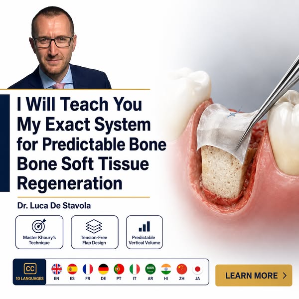 Hard & Soft Tissue Augmentation 2.0 — Dr. Luca De Stavola