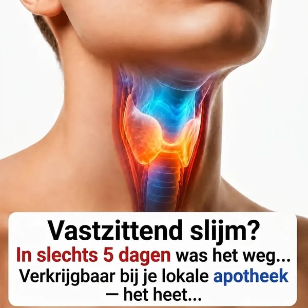 Het slijm zat er 7 jaar vast. Weg in 5 dagen.