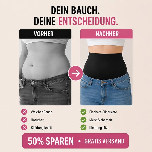 Bellyshape Unsichtbar unter jeder Kleidung