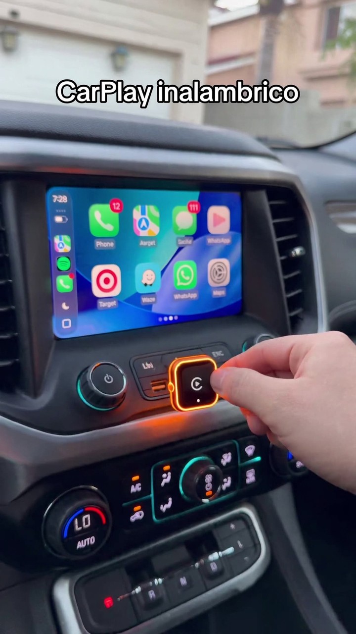 Limited Time Offer Wireless CarPlay Converter Easy Plug & Play, No Cables Needed