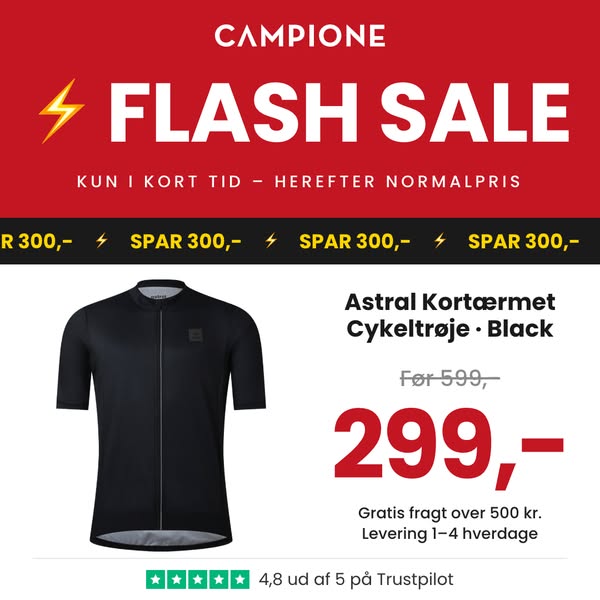 Flash sale: Cykeltrøje for 299