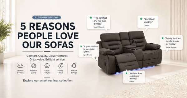 Comfort. Quality. Clever Features.