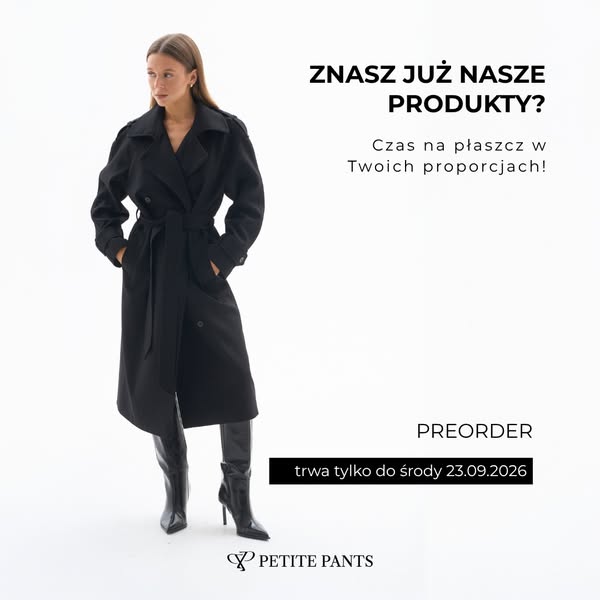 Płaszcze Petite - preoder